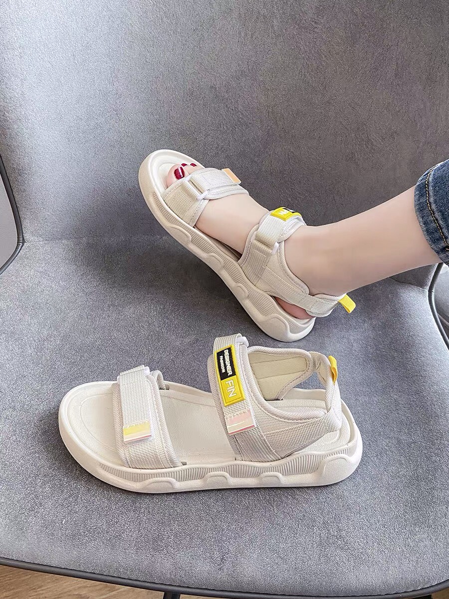 [Hoàn Tiền 15%]Sandal nữ ulzzang , sandal quai hậu , dép quai hậu 2 quai dán đế mềm cực êm mẫu mới hot nhất 008