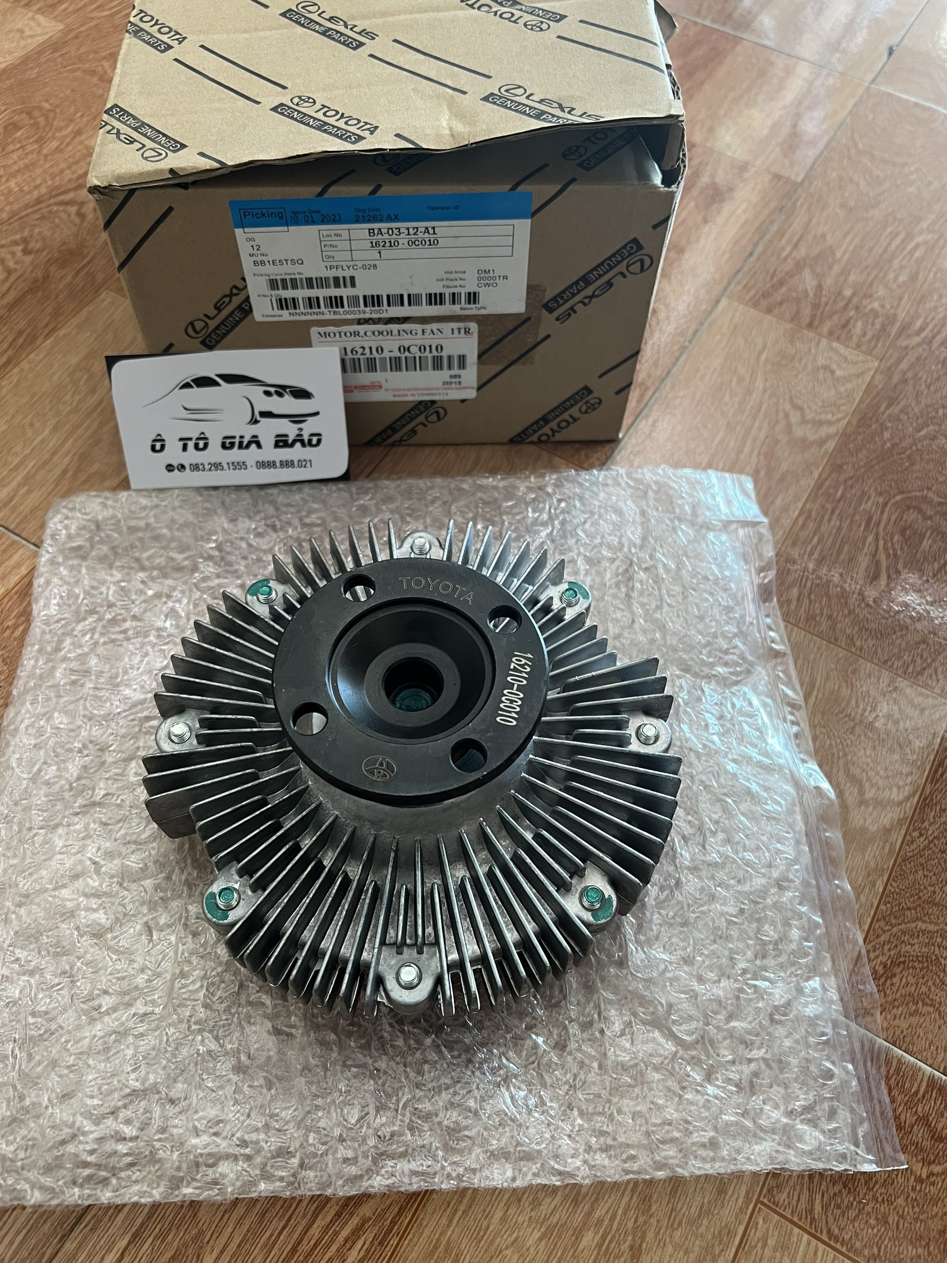 Ly tâm quạt innova đời 06 - 14