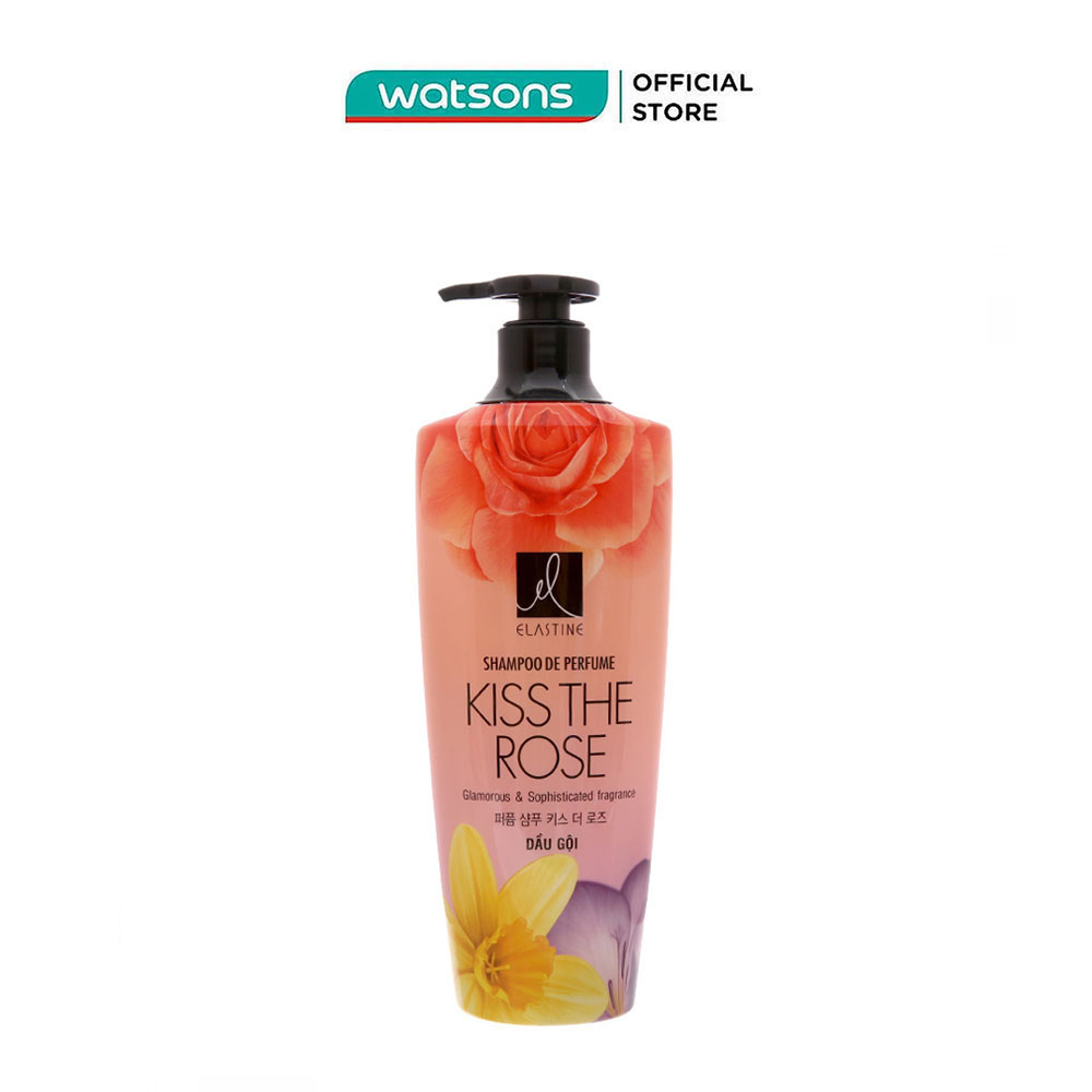 Elastine Shampoo De Perfume Kiss The Rose 600ml