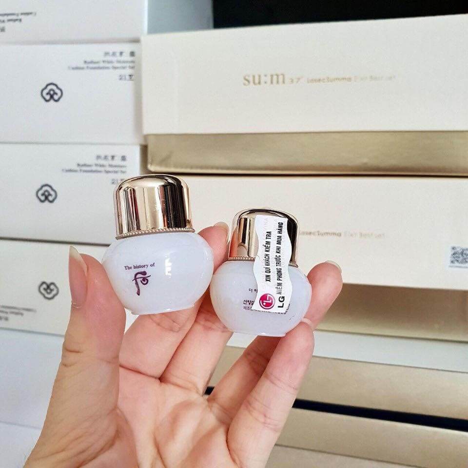 Tinh chất nhân sâm núi ngọc châu whoo wild ginseng ampoule 5ml