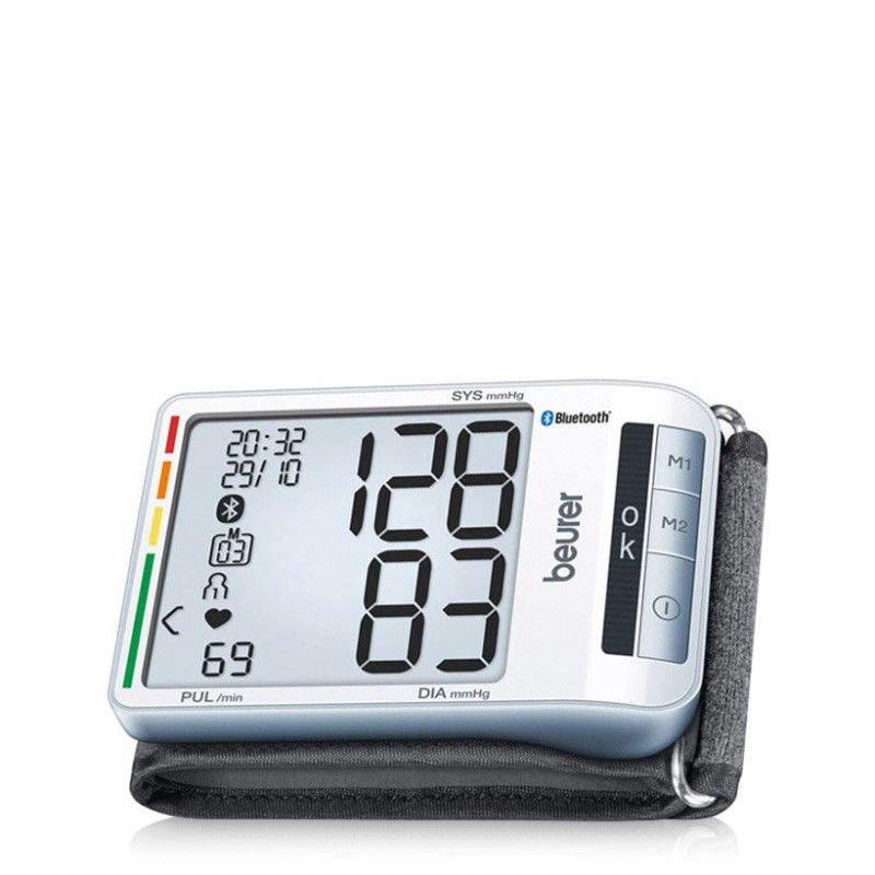 Máy đo huyết áp cổ tay kết nối bluetooth Beurer BC85 - hàng chính hãng cao cấp