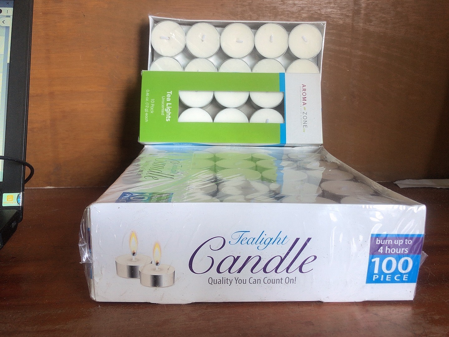 [HCM]NẾN TEALIGHT 100 VIÊN CHÁY 3H