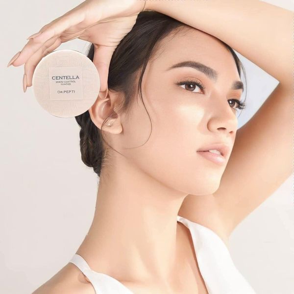 Phấn Phủ Dạng Bột Kiềm Dầu Dr.Pepti - 10G