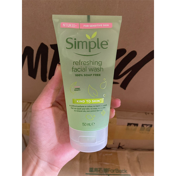 (Giá sỉ) Sữa rữa mặt Simple 150ml