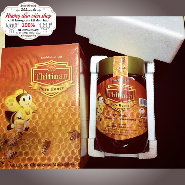 [HCM]Mật Ong Thitinan - Mật Ong Hoàng Gia Thái Lan