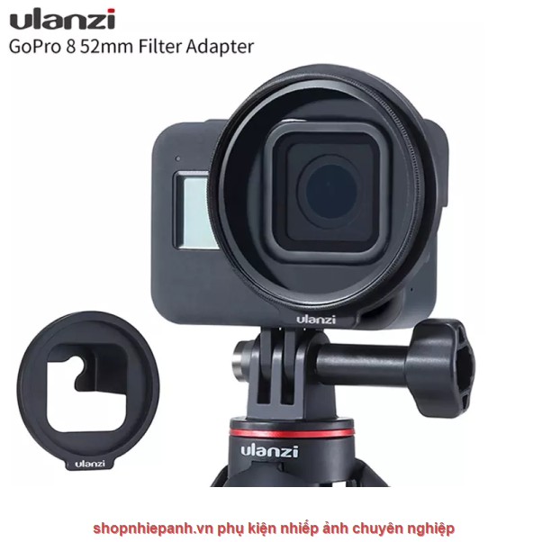 kẹp ULANZI G8-6 FILTER ADAPTER 52MM FOR GOPRO 8