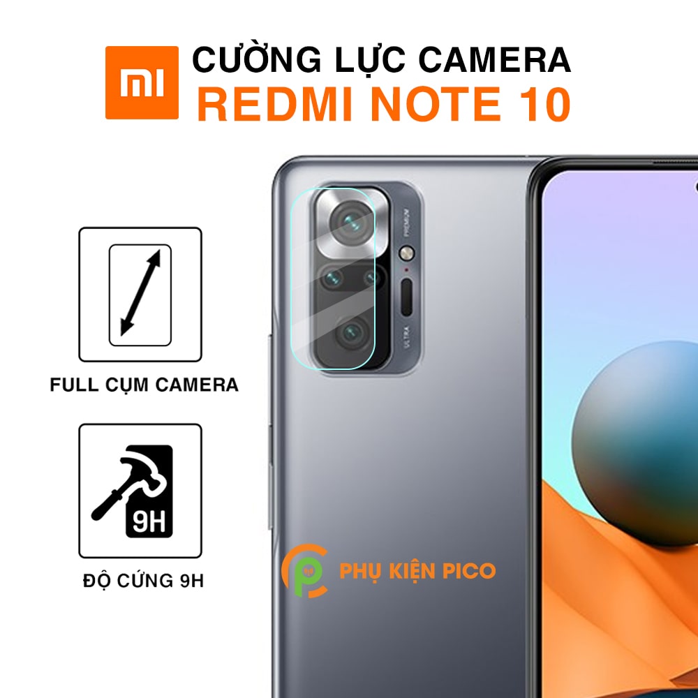 Cường lực camera Redmi Note 10 độ cứng 9H trong suốt không ảnh hưởng đến chất lượng chụp ảnh - Dán camera Xiaomi Redmi Note 10