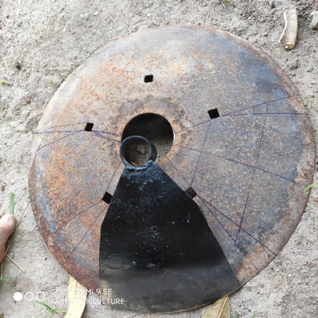 Cuốc bàn Chảo cày lưỡi 21 cm