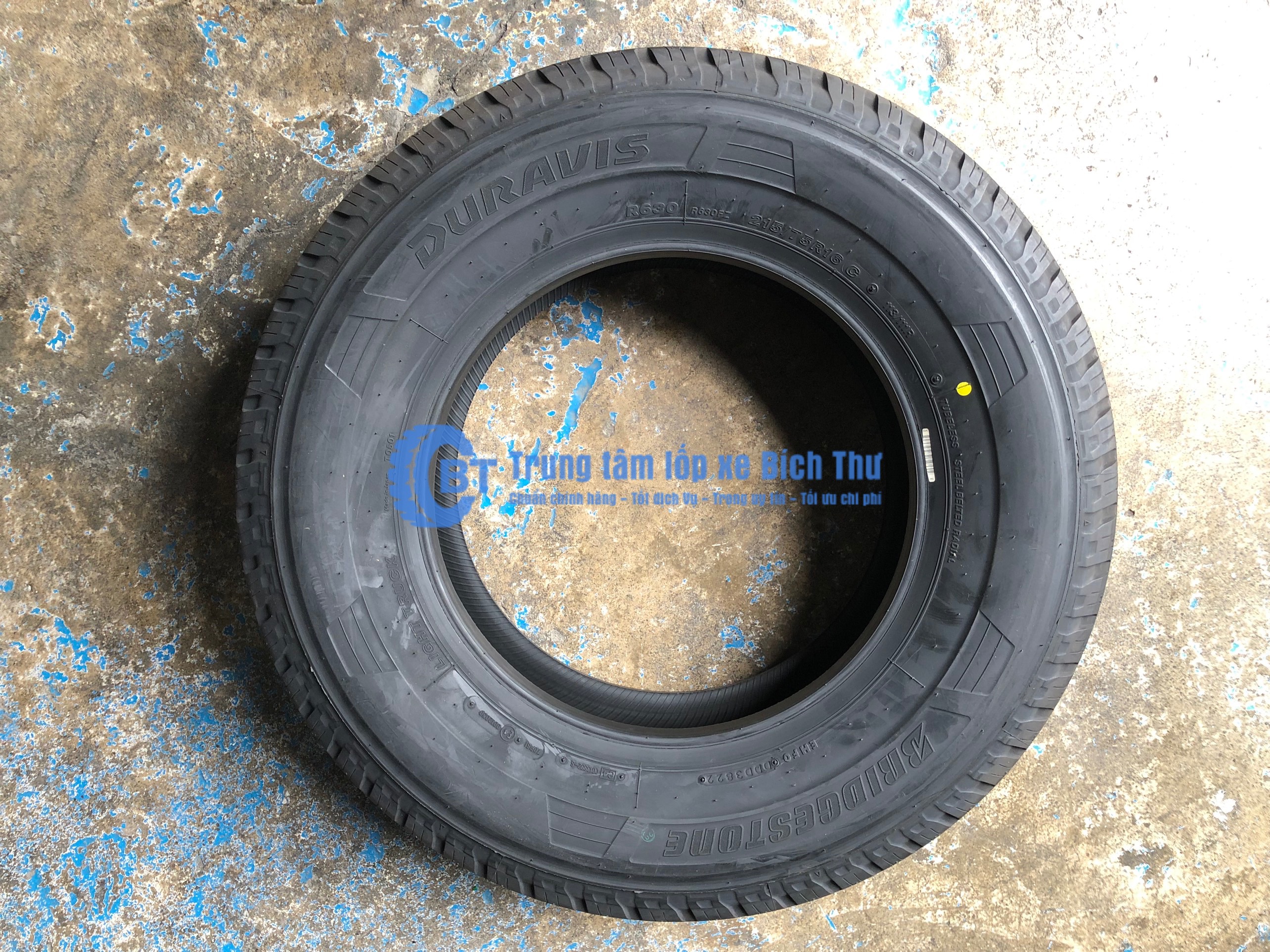 Lốp Bridgestone 215/75R16 R630