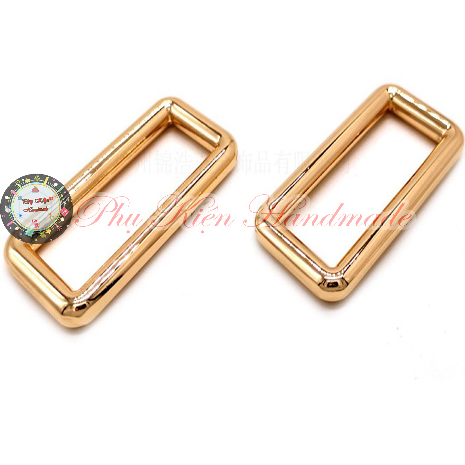 Khoen chữ nhật đúc 3.8cm vàng