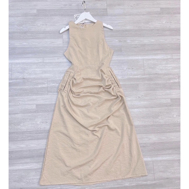 ĐẦM CỔ TRÒN, 2 TÚI (có ảnh thật) ms53