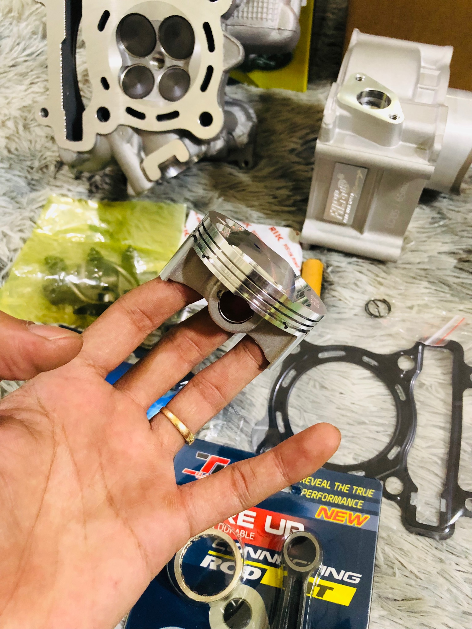Combo đầu lòng 65zz đủ đồ dành cho xe Ex135. Nhẹ Bền. Yêu Thích ❤️❤️❤️