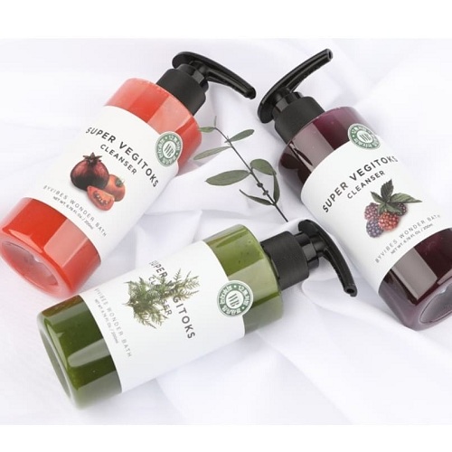 Sữa rửa mặt thải độc chiết xuất rau củ Super Vegitoks Cleanser 300ml