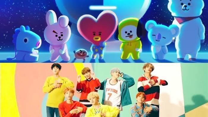Bút viết nhân vật BTS mẫu mới cute