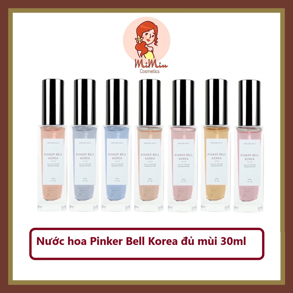 Nước hoa Pinker Bell Hàn Quốc đủ mùi