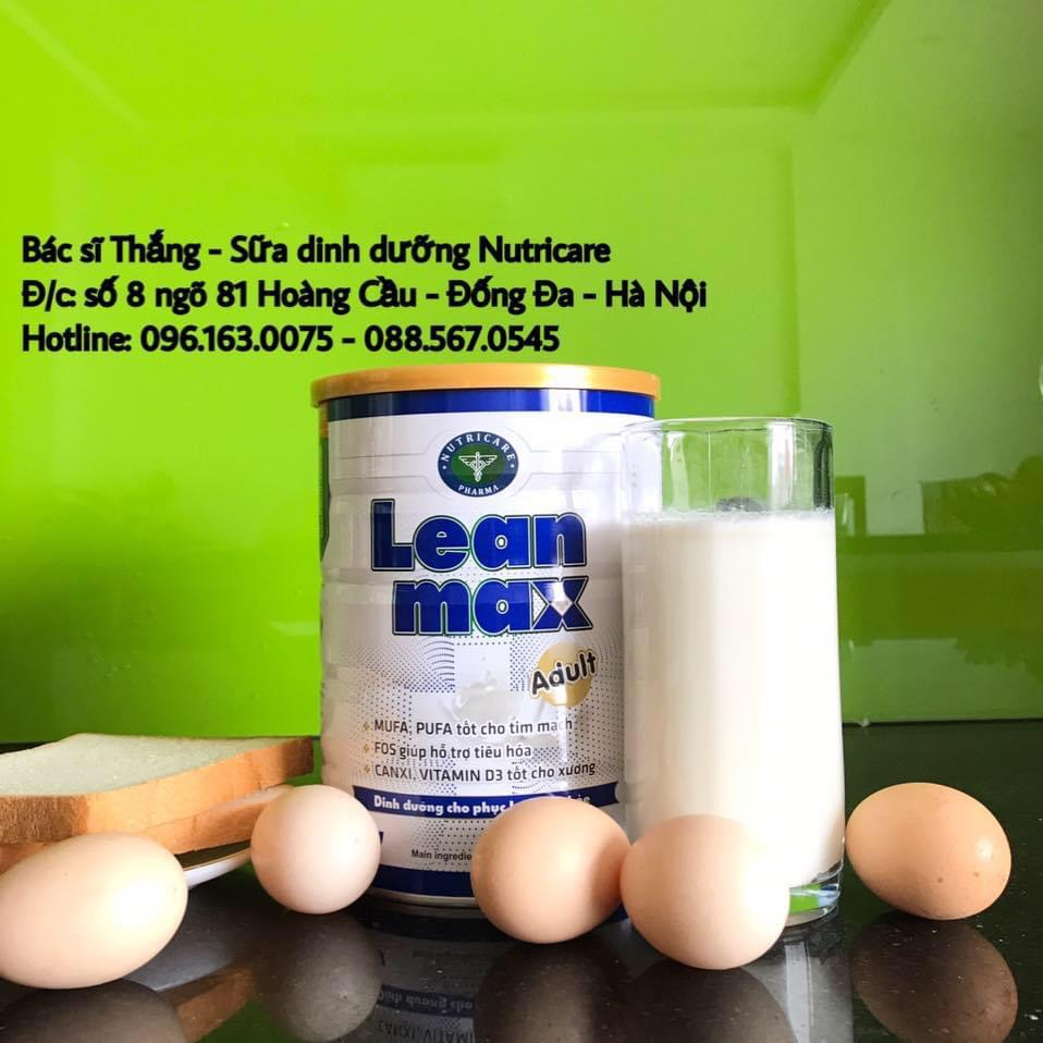 ✅ Sữa bột leanmax adults 900gr