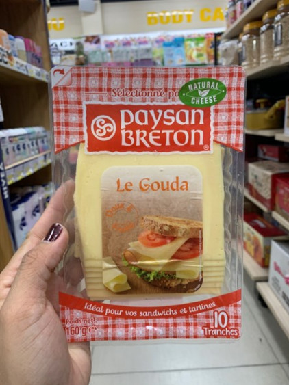 Phô mai Gouda Paysan Breton lát 160g