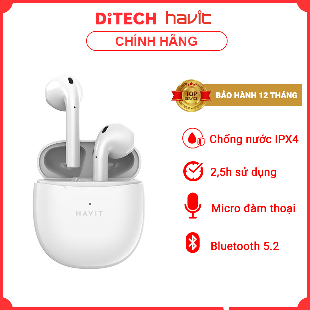 Tai nghe True Wireless bluetooth Havit TW932