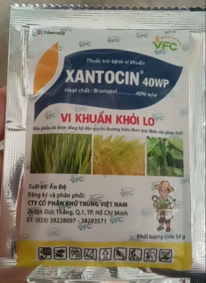 Thuốc trừ bệnh xantocin 40wp