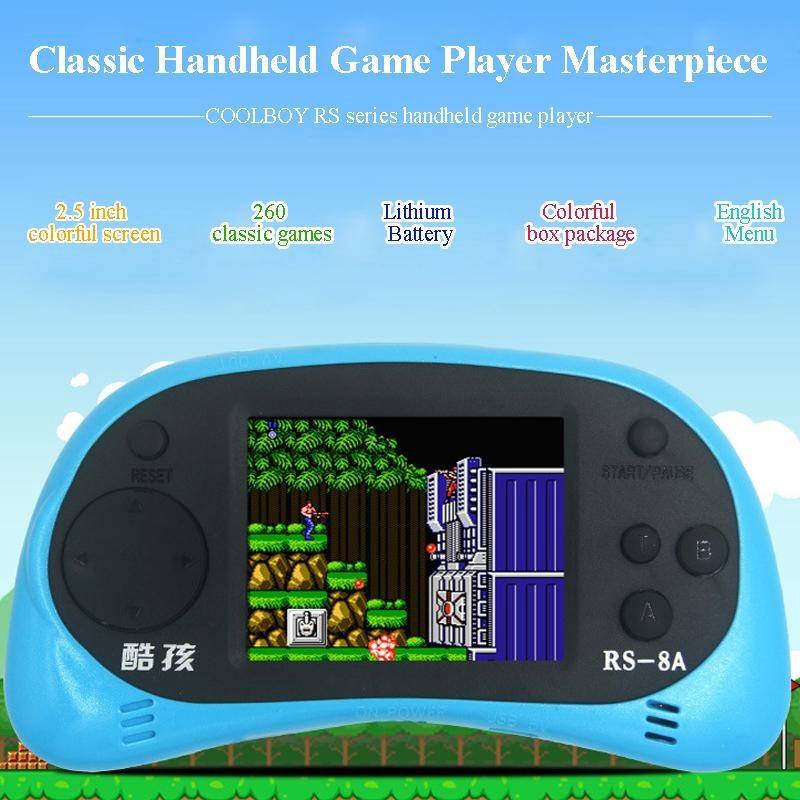 Máy Chơi Game Dùng Pin Sạc Rs8 -Dc2093