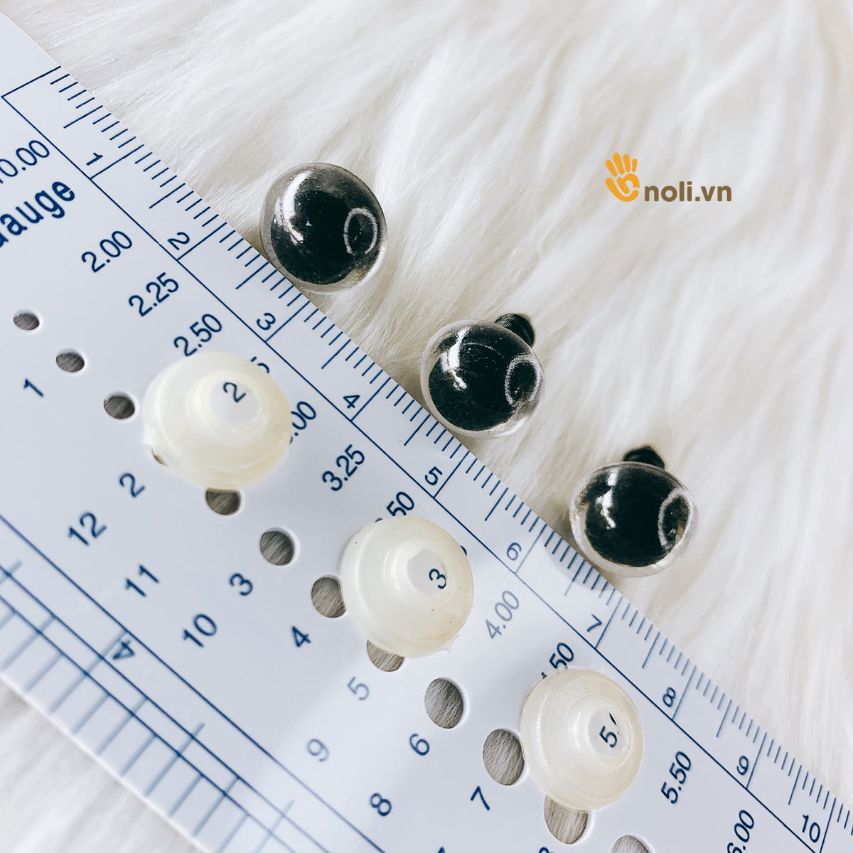 Mắt thú màu trong suốt an toàn cho bé (1 đôi)