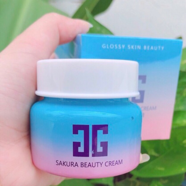 [Hcm]Kem Trị Nám Sakura Beauty Cream Ngăn Ngừa Các Vết Thâm Ở Vùng Mặt Và Cổ. Phục Hồi Da Nhanh Chóng. Giúp Da Trở Nên Tươi Sáng Trắng Hồng Mịn Màng.sakura Beauty Cream