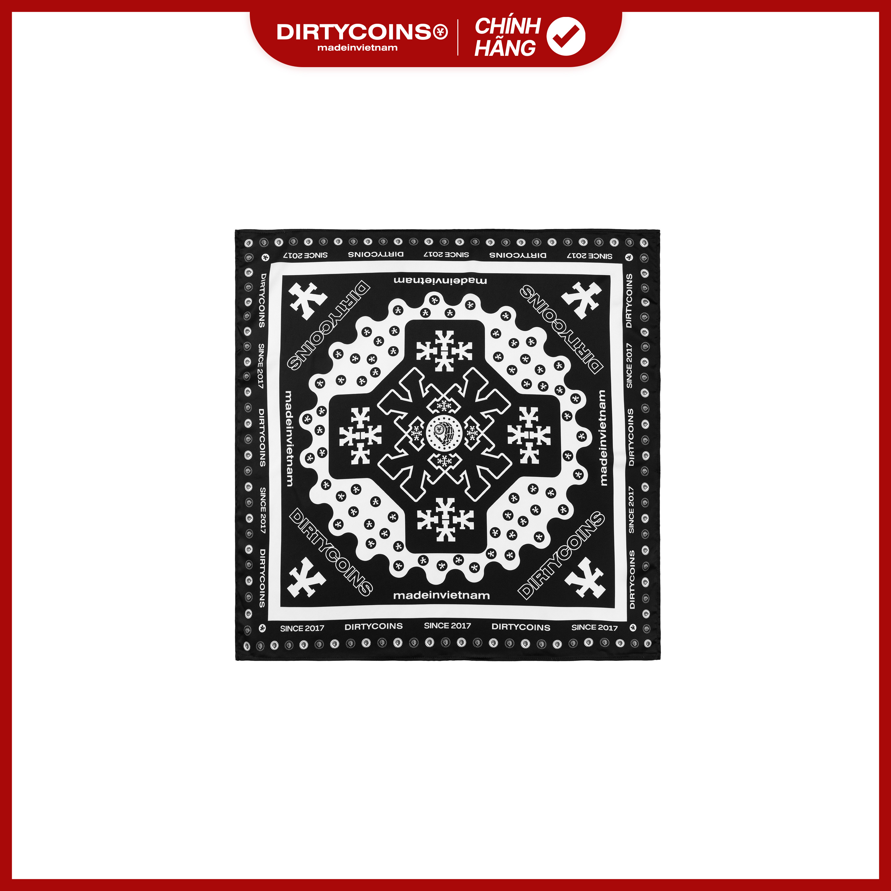 [DCxRS] Khăn Bandana DirtyCoins Brown