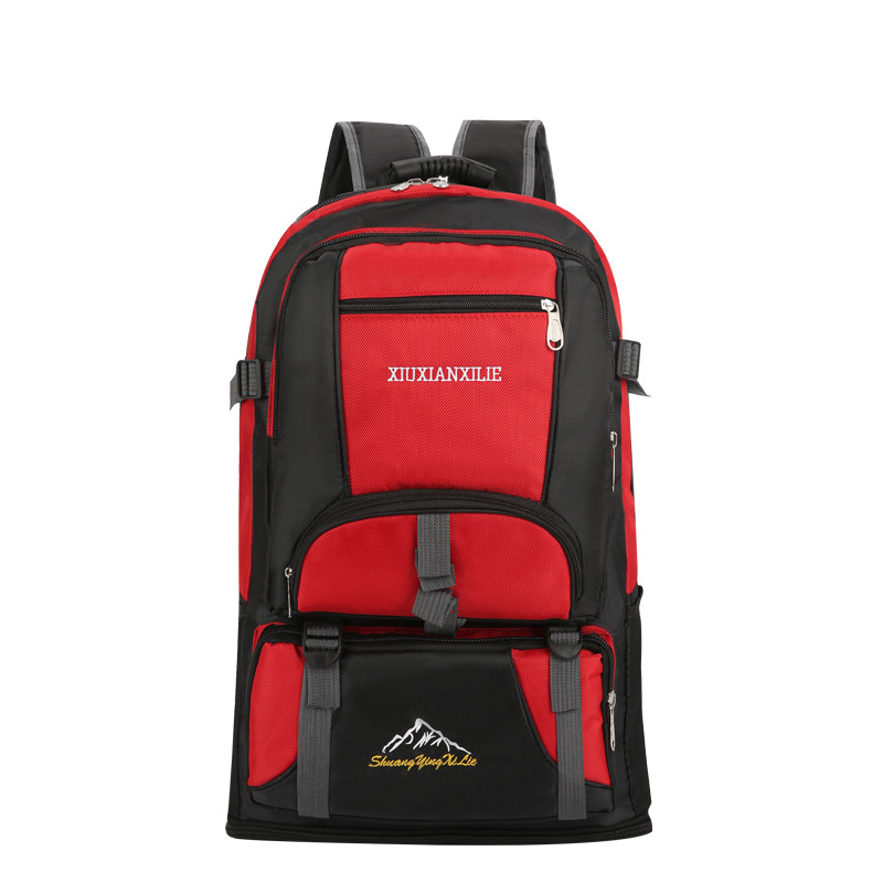 Balo du lịch - Ba Lô Leo Núi Thể Thao Du lịch 56L Quân Đội Vải Oxford dùng để đi leo núi, dã ngoại, cắm trại, phượt thể tích lớn có thể mở rộng đáy