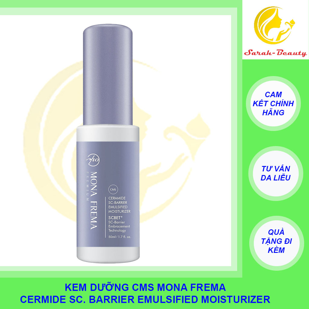 [HCM]Kem dưỡng CMS MONA FREMA Cermide SC-Barrier Emulsified Moisterizer