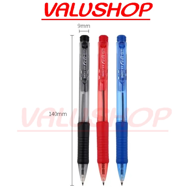 Bút bi dạng bấm ngòi 0.7mm Baoke B19