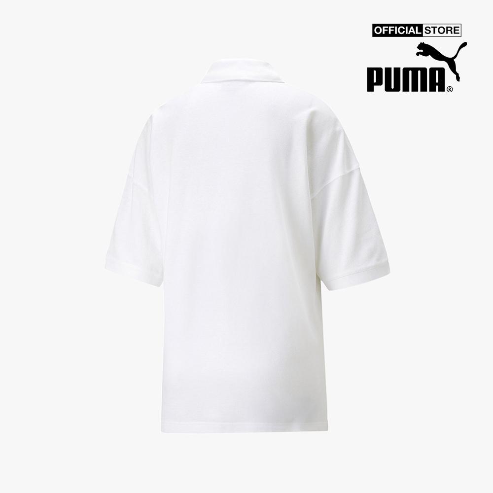 PUMA - Áo sơ mi nữ tay ngắn Classics 538080-02