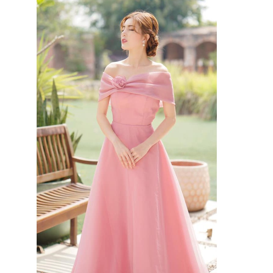 ĐẦM DẠ HỘI ĐI TIỆC KẾT HOA NGỰC