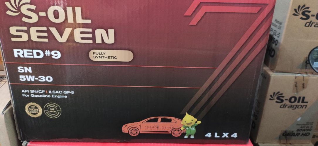 DẦU NHỚT S-OIL RED#9 API SP 5W30