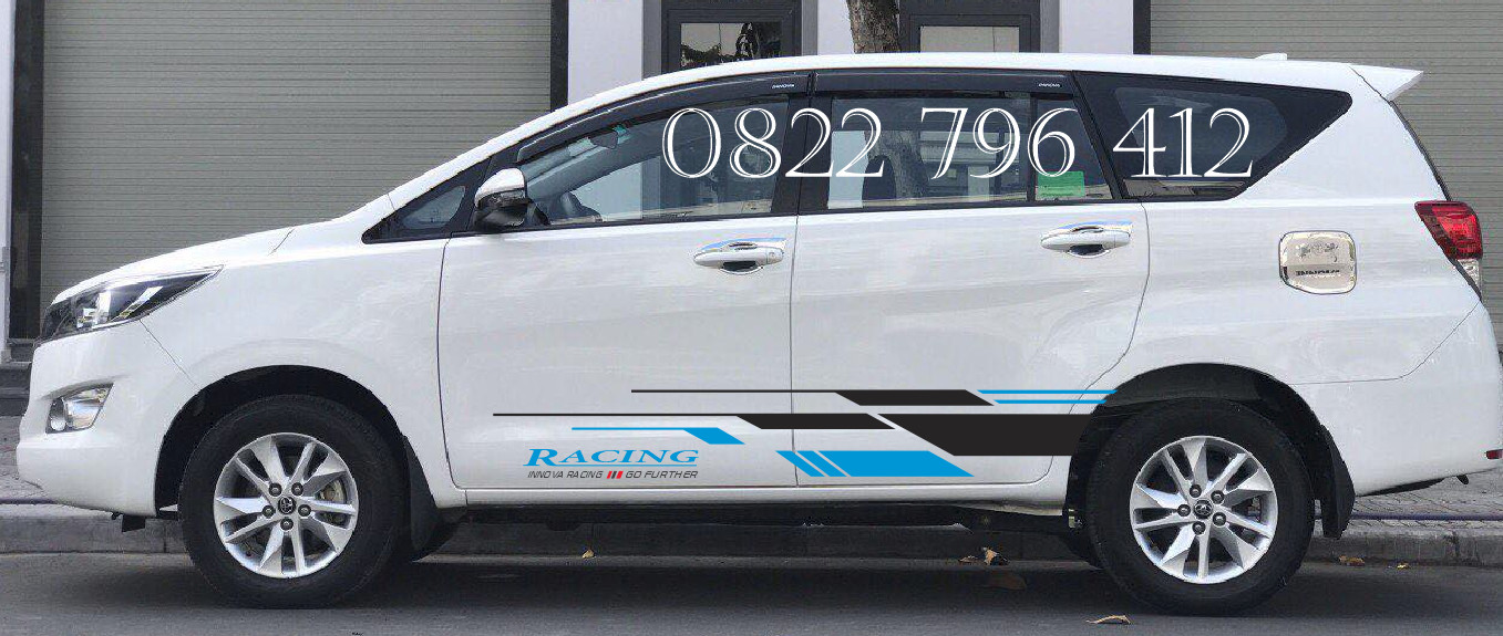 Tem dán sườn xe trang trí innova. Tem dán xe Innova