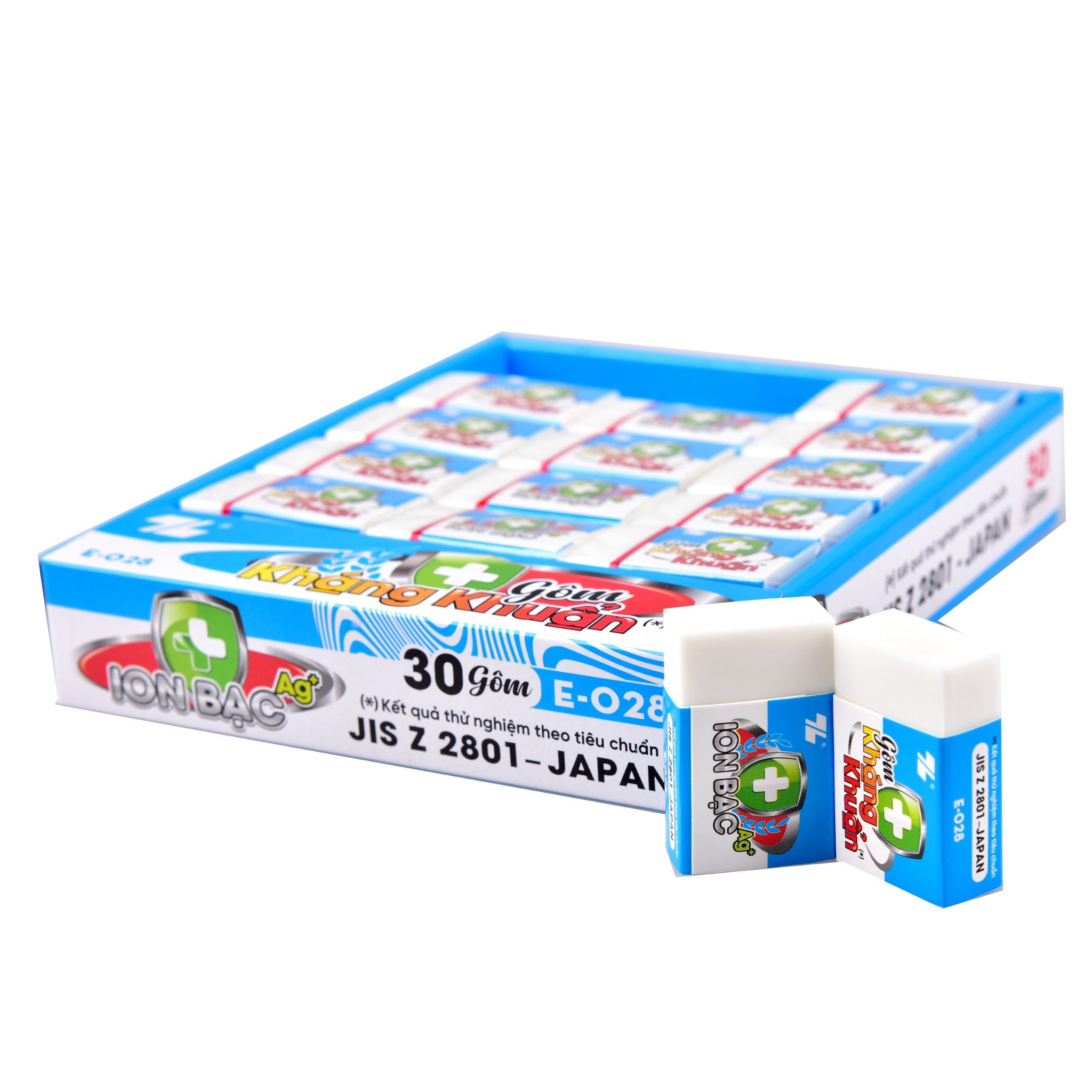 Gôm tẩy xóa chì kháng khuẩn Thiên Long E-028