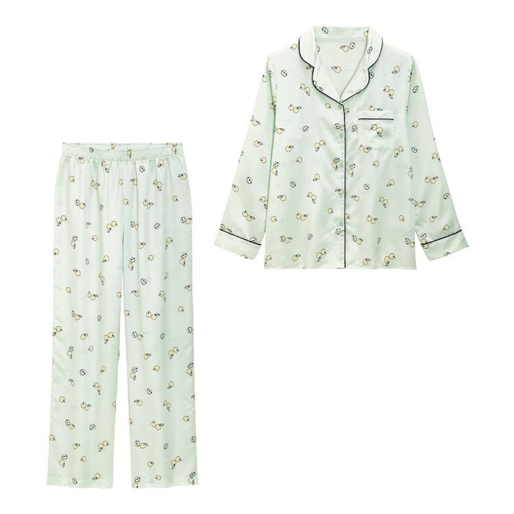 Bộ đồ ngủ lụa Satin Gu Auth