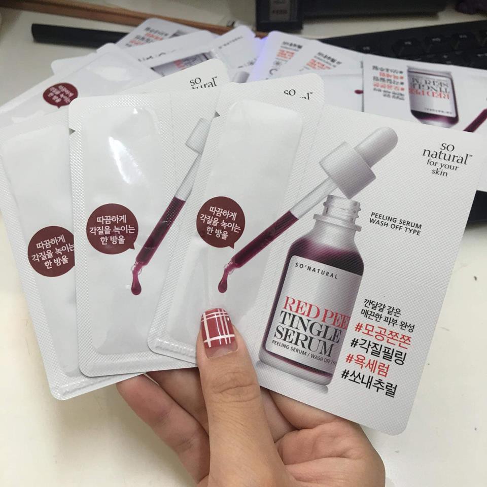 Sample [Gói] Red Peel Tingle Serum