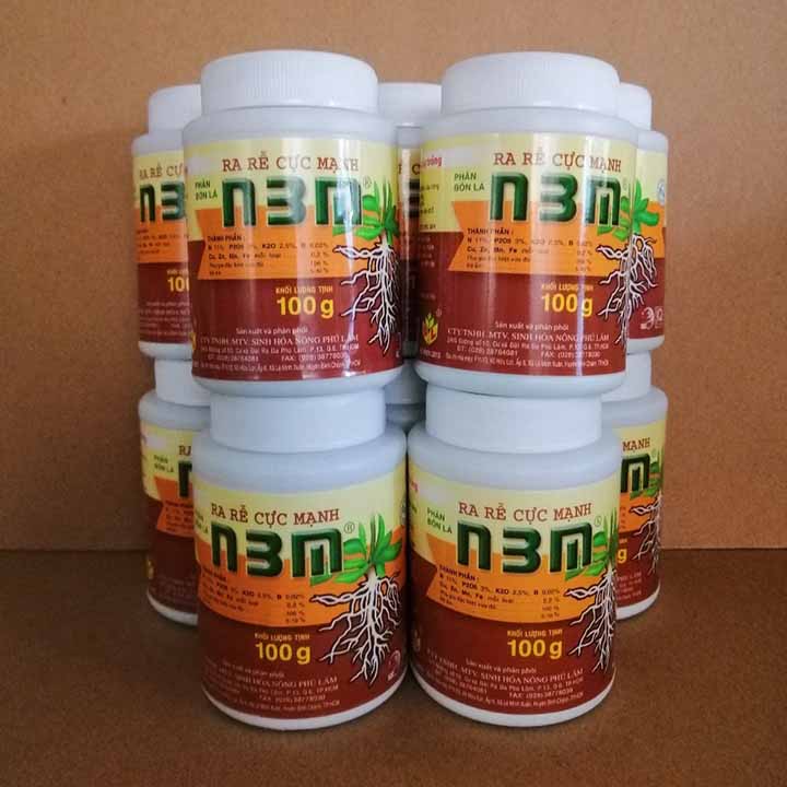 Phân bón kích rễ cực mạnh N3M lọ 100g