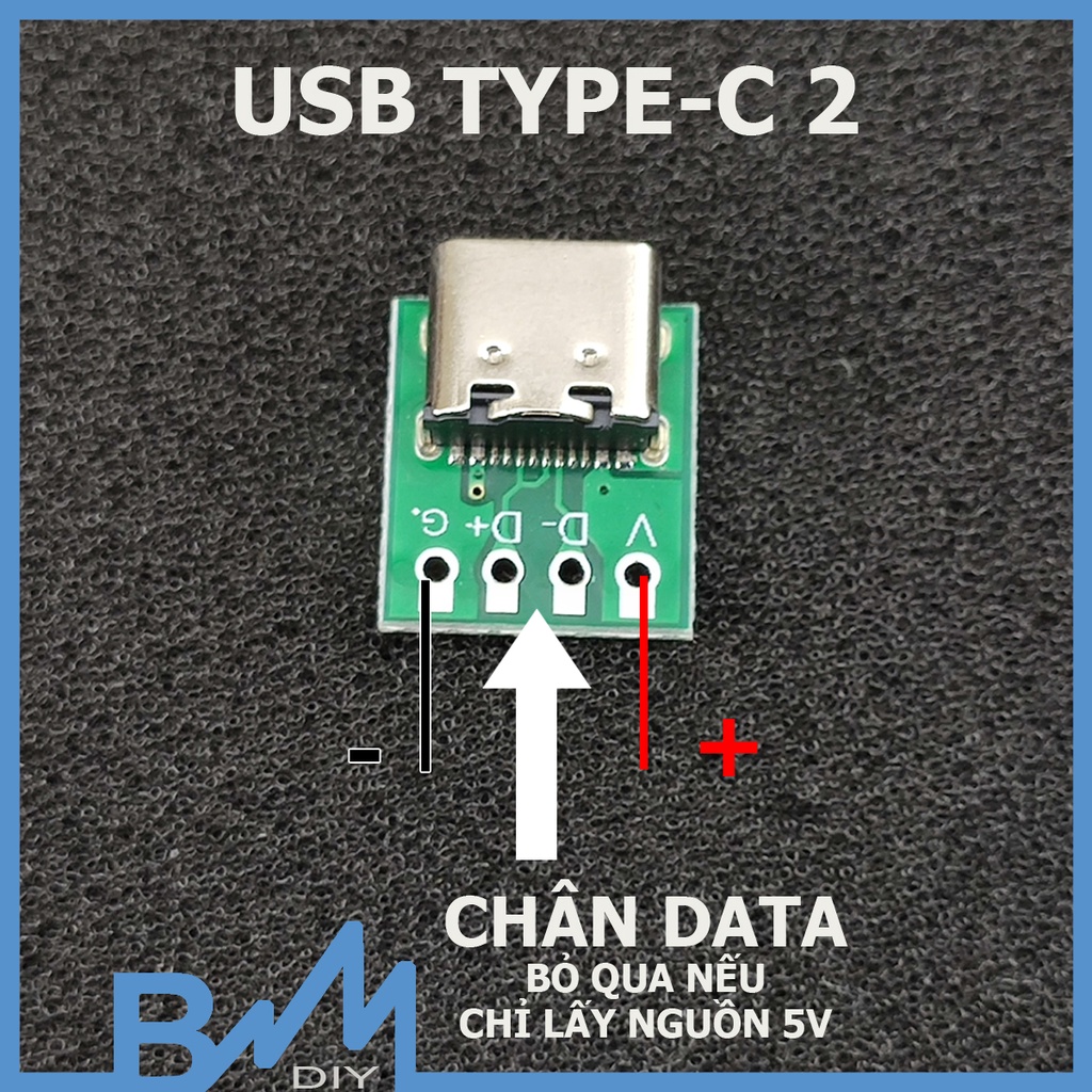Module cổng micro USB - USB Type-C