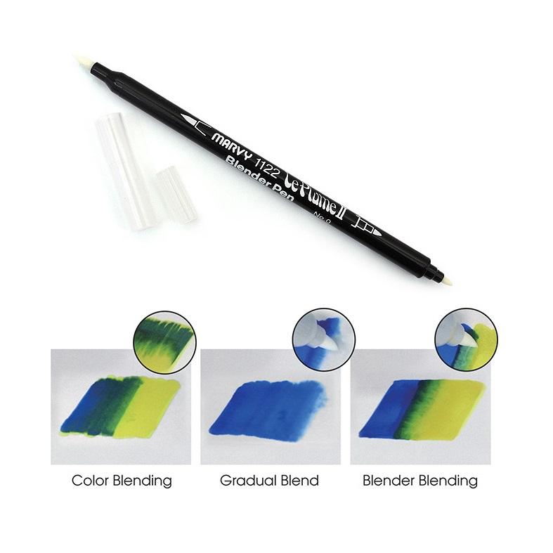 [HCM]BÚT MARKER BLENDER HAI ĐẦU SỐ 0 MARVY