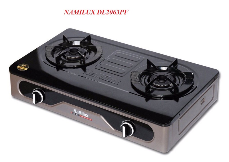 BẾP GA ĐÔI NAMILUX DL2063PF MẶT BẾP TRÁNG MEN