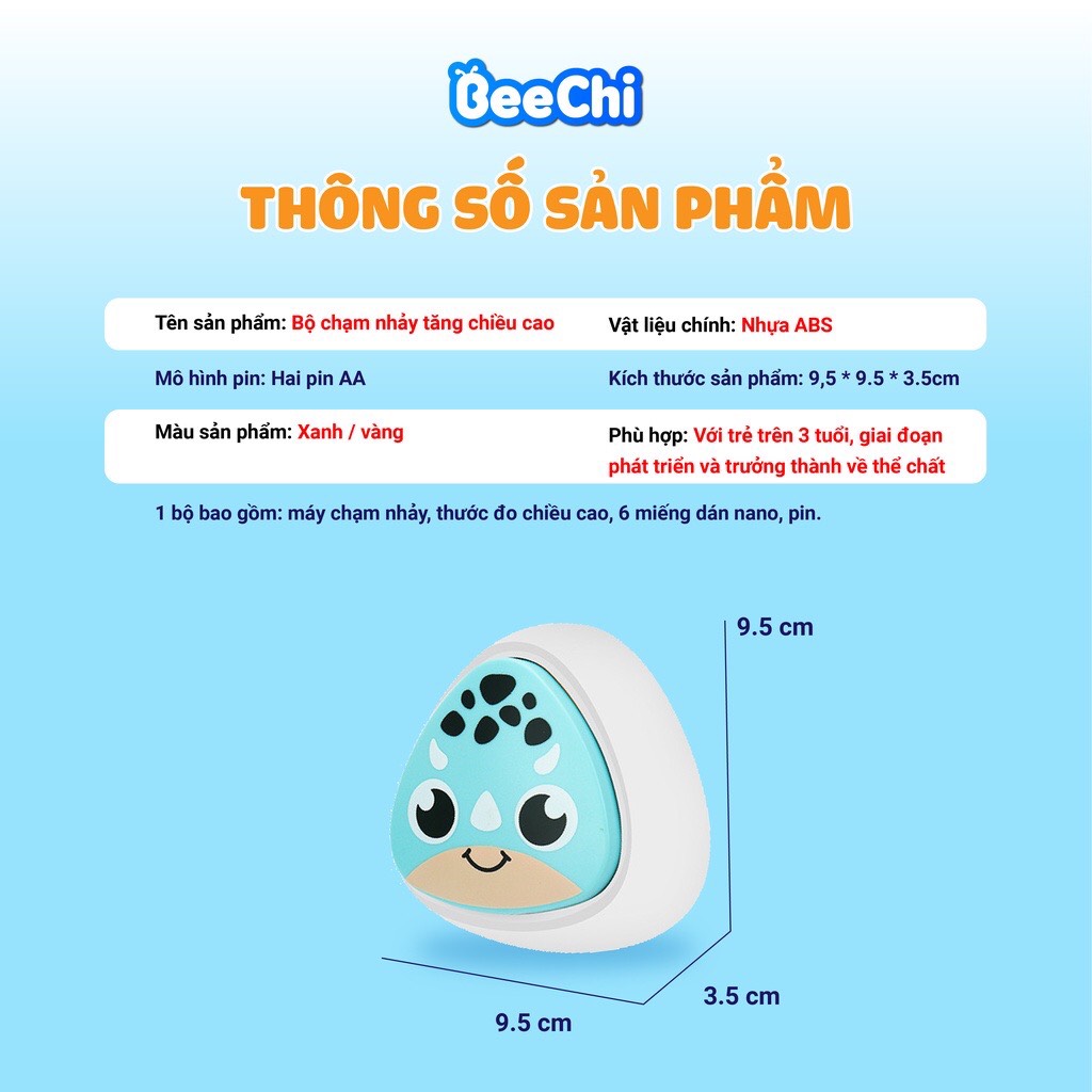 Bộ chạm nhảy tăng chiều cao Beechi