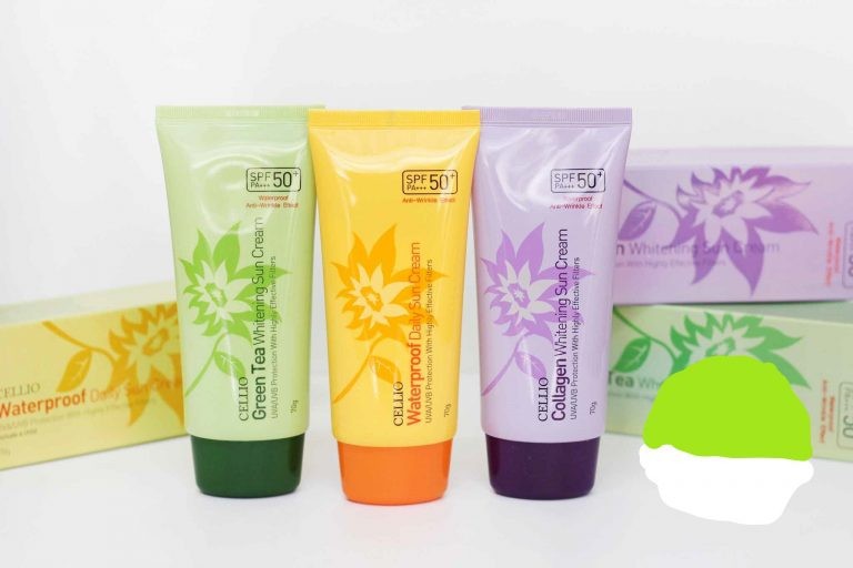 Kem chống nắng Cellio SPF 50+ PA+++