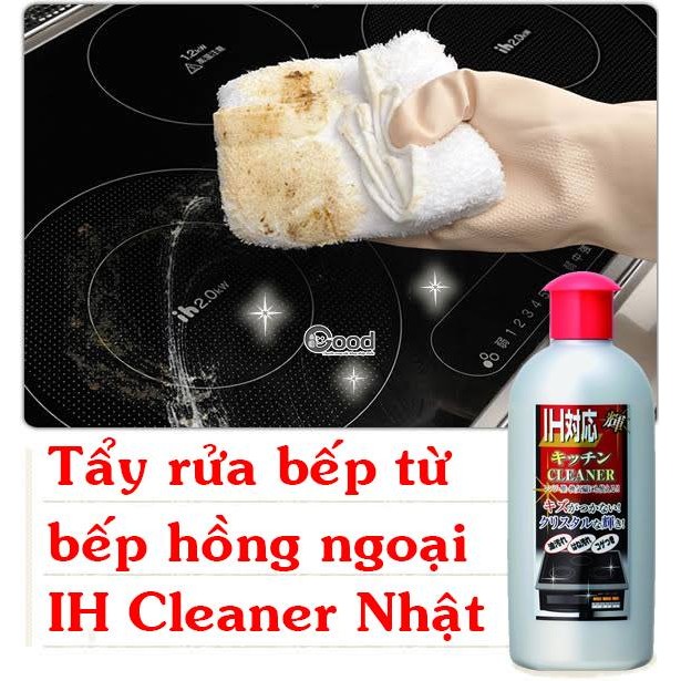 Tẩy rửa bếp từ Nhật Bản Kaneyo IH Cleaner Kitchen 400g