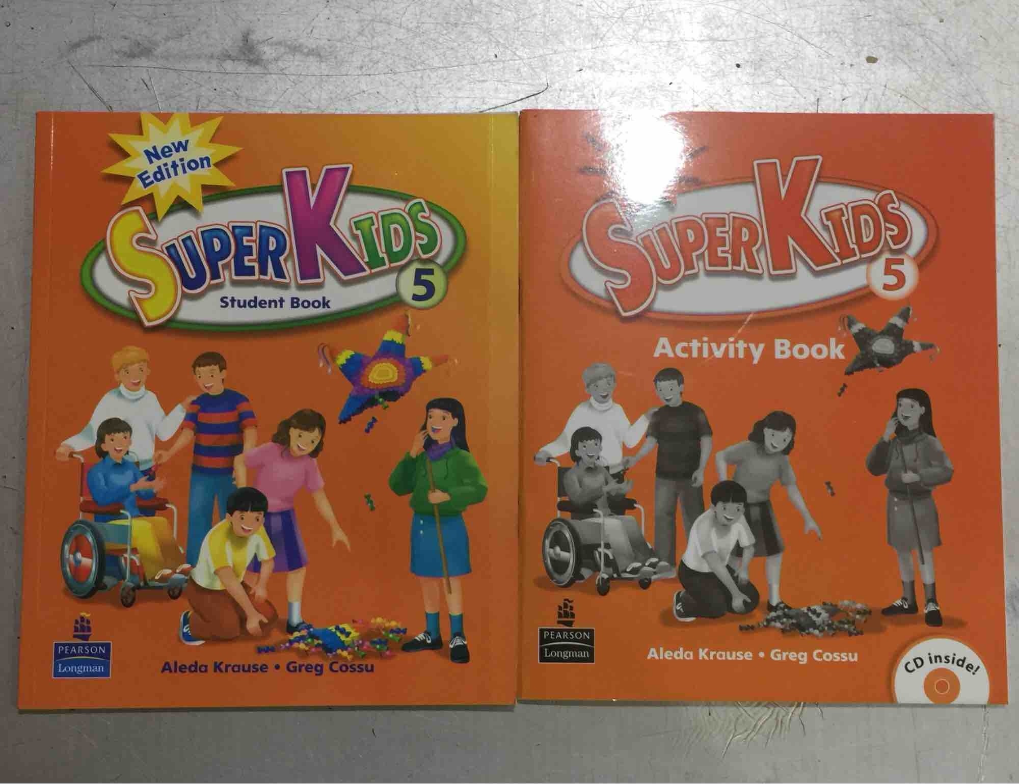 Bộ SuperKids 5 New Edition (2 sách + CD)