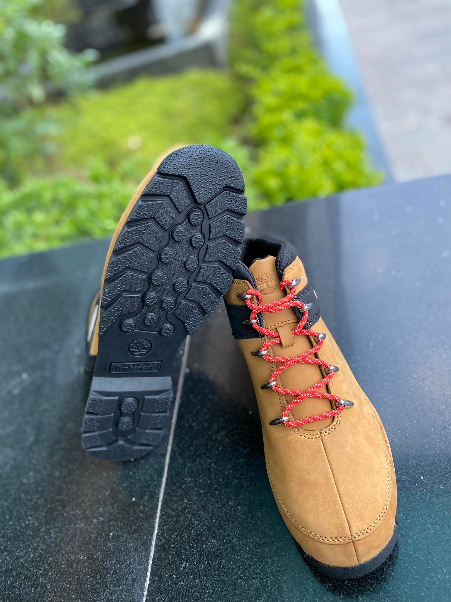 Giày bốt da lộn Timberland Euro Sprint cho nam Phong cách Rust A2HE3