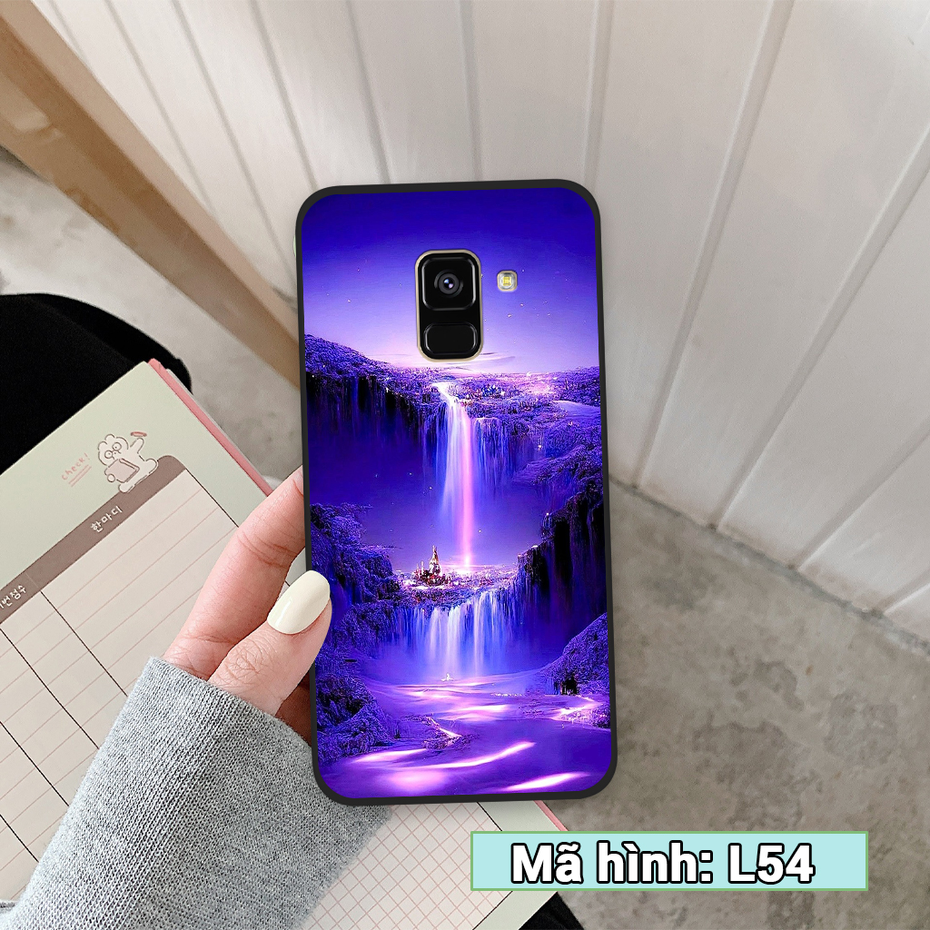 Ốp lưng Samsung Galaxy A8 2018 / A8 Plus / A8+, ốp điện thoại samsung hình rồng, hổ cute dễ thương
