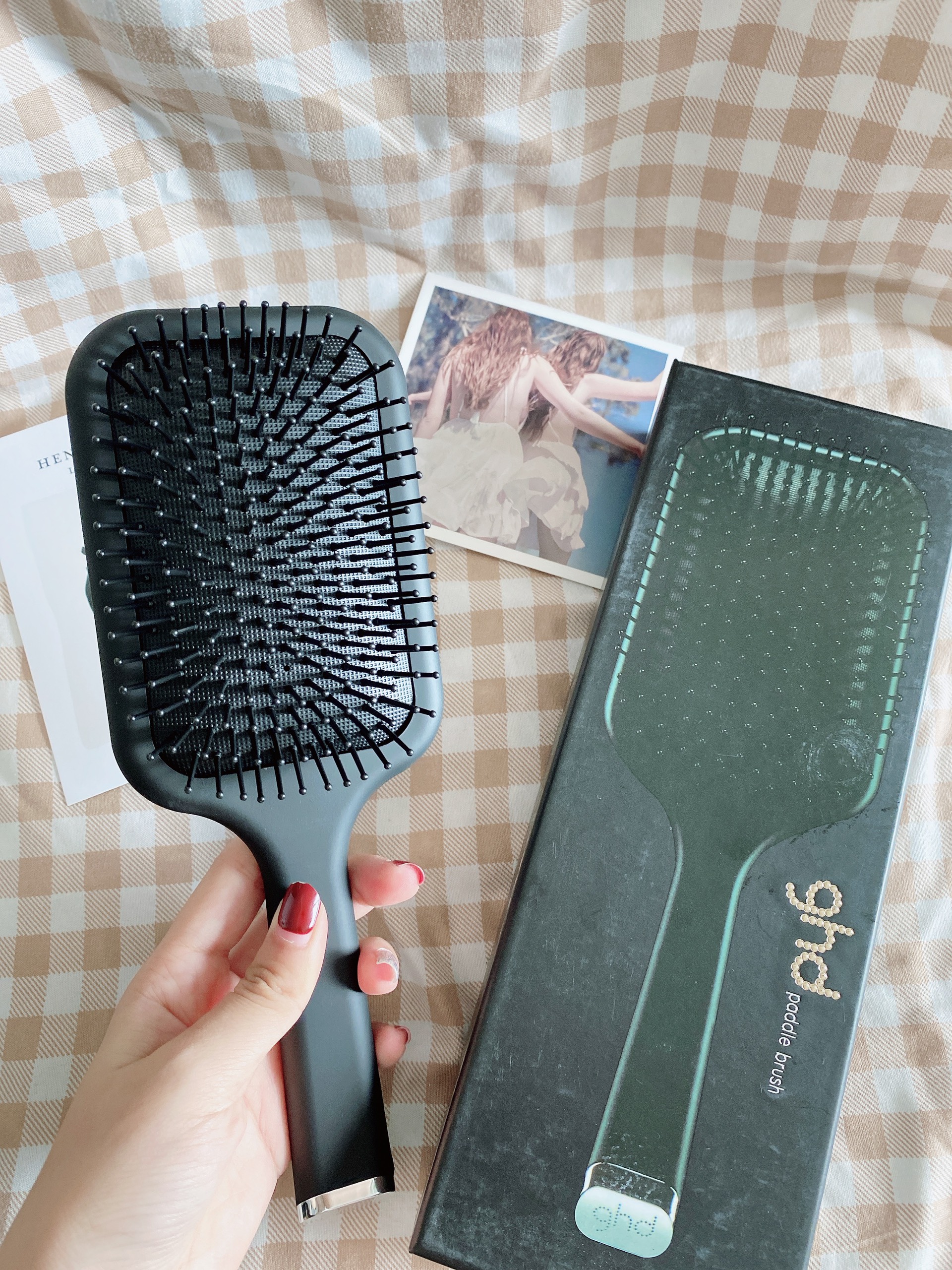 Lược gỡ rối tóc GHD Paddle [HÀNG LUXURY SIÊU XỊN SÒ]