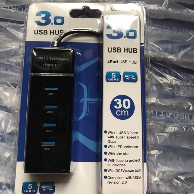 Bộ chia usb từ 1 thành 4 cổng usb tốc độ cao cổng chia usb