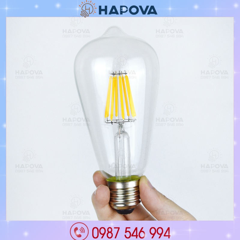 Bóng đèn led, bóng đèn trang trí HAPOVA XINKA ST64